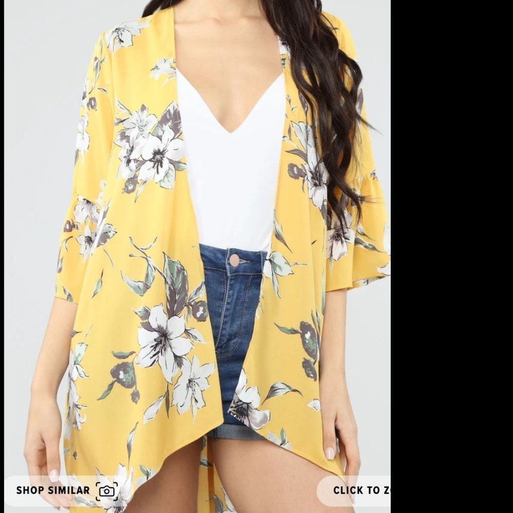 Floral Kimono